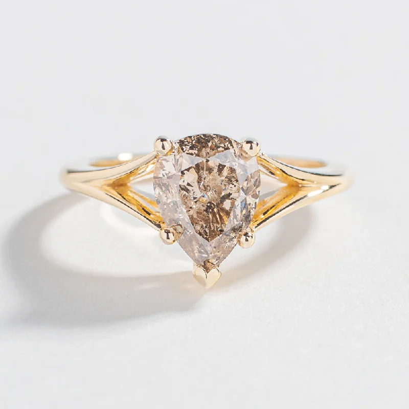 PEAR DIAMOND ENGAGEMENT RING