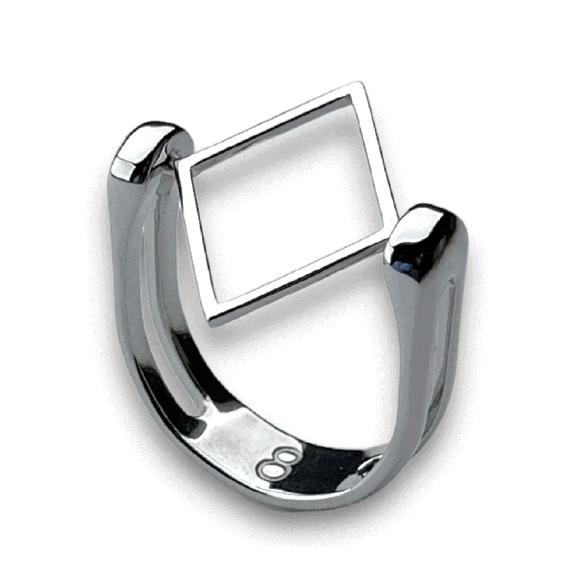 Diamond-Shaped Fidget Ring