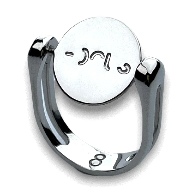 FOCUS Spin-to-reveal Interchangeable Fidget Ring