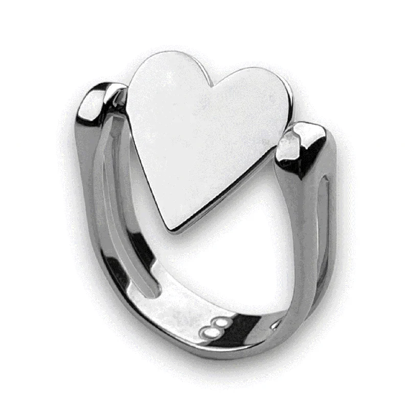 Heart-Shaped Fidget Ring