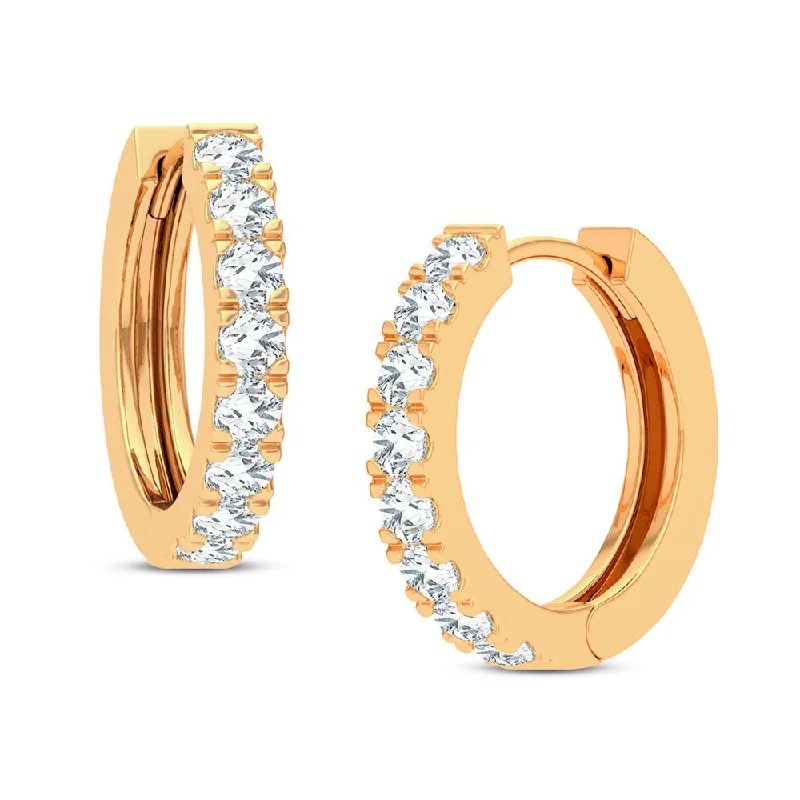 14K 1.00CT DIAMOND EARRING