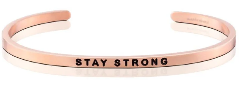 Stay Strong Bangle Bracelet