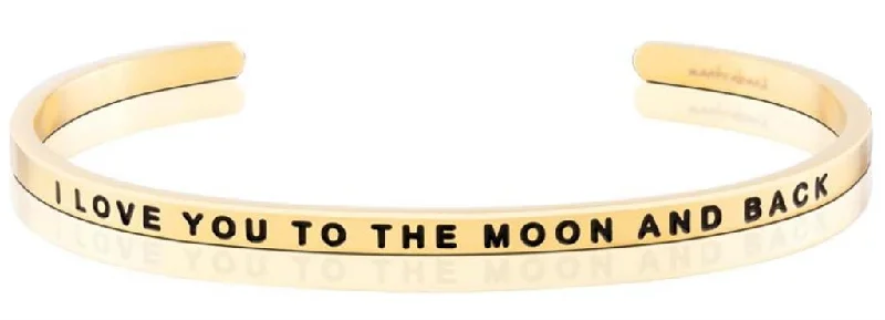 To The Moon And Back Bangle Bracelet