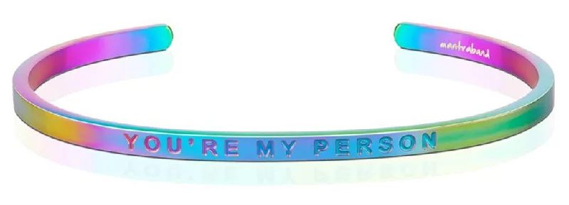 You're My Person Bangle Bracelet