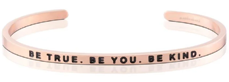 Be True. Be You. Be Kind. Mantra Bracelet