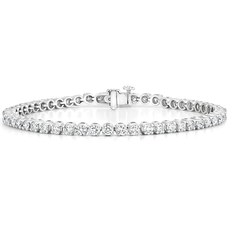 Forevermark White Gold 4.53 Cttw. Diamond Tennis Bracelet