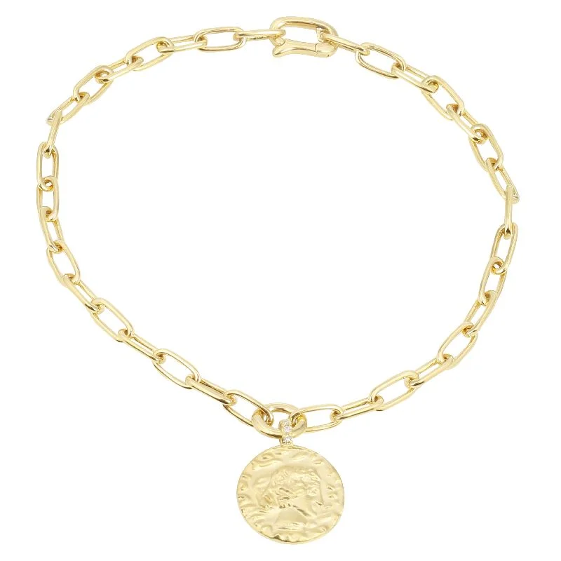 Yellow Gold Diamond Fashion Bracelet